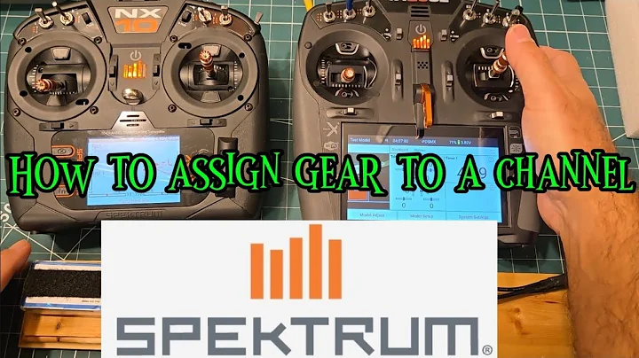how to assign gear to a certain channel on the spectrum system both NX and iX platforms