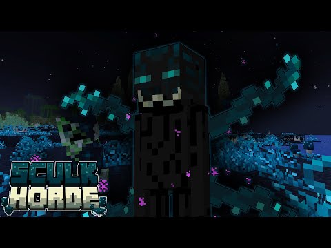 Sculk Enderman Minecraft Mob Skin