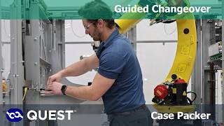 Quest QX Series Case Packer | Guided Tool Changeover