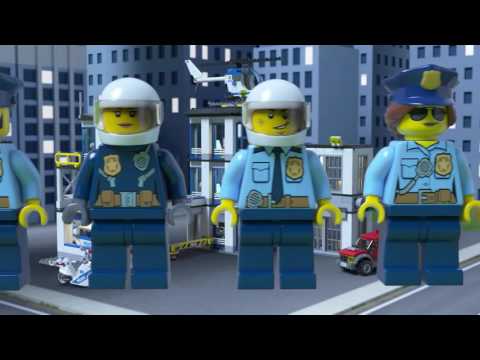 【CS優勝構築】青白ライオネル※スリーブ付 Lego 60141 | POLICE STATION | 3D Product Review - YouTube