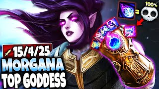 Morgana the Top Lane GODDESS | Best Morgana Season 11 Build 1 Q = 100% DEATH | LoL Morg s11 Gameplay