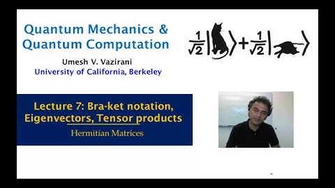 7   3   Hermitian matrices 16 mins