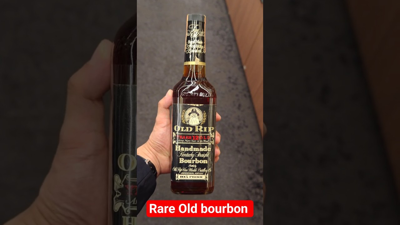 old rip bourbon whisky 12 years old - YouTube