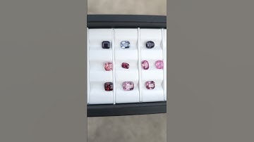 Spinels in Nautural & UV Light