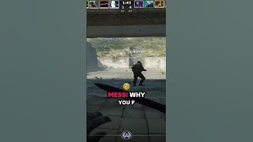Wtf messi what are you doing  #csgo #csgoclips #csgomoments #viral #foryou #messi #comedy