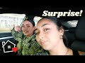 Sister Comes Home From The Navy & Surprises Fam!