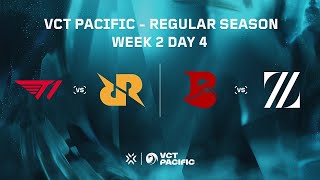 T1 vs. RRQ - VCT Pacific - Regular Season - Week 2 Day 4