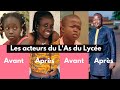 Difference d'Avant et Apres de Fanny, Ismael, et Joh , les acteurs du film L'As du Lycée