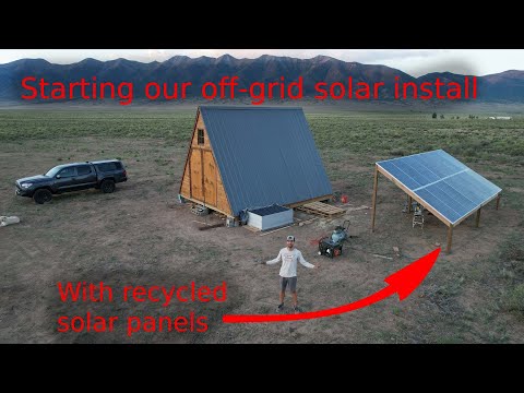 Building my Own Off-Grid Home: the Solar System pt. 1