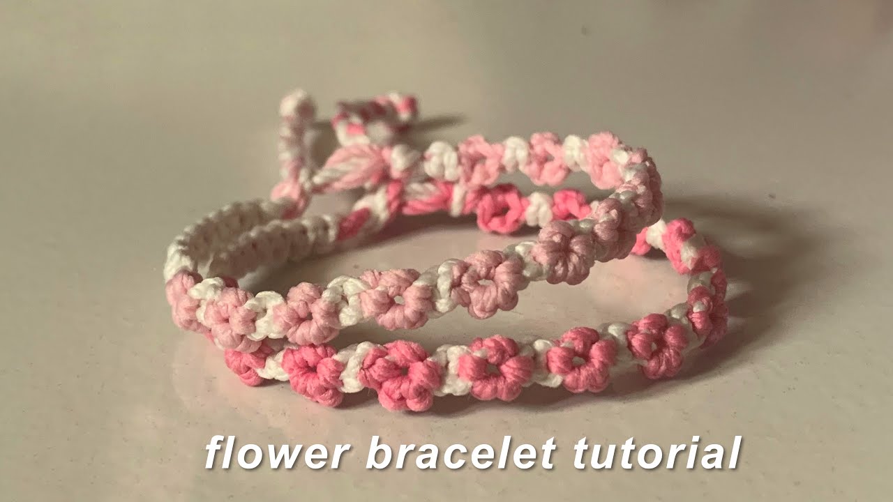 How to make flower/daisy bracelet