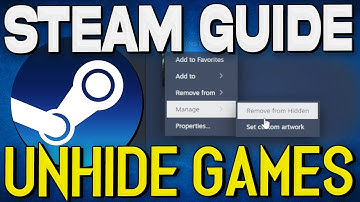 How to Hide & Unhide Steam Games (2024)