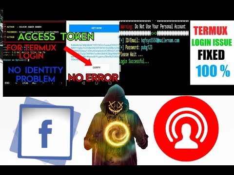 Termux Login Problem Solved || Termux Fb Token Access|| Creat Fb Account For Termux Login||