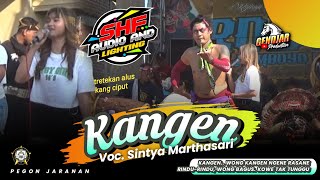 Sintya Nyanyi Pegonan kangen Lagu Jaranan Rogo Samboyo Putro  Shafira 