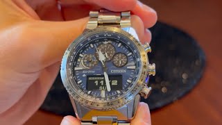 [ENG] - Citizen Promaster Sky JV2000-51L – Best of both Worlds (digital / analog) - U830!✈️