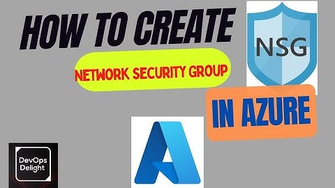 create NSG in Azure