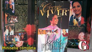 LOLA FLORES  / Coraje de vivir.  (Miniserie completa. 1994)