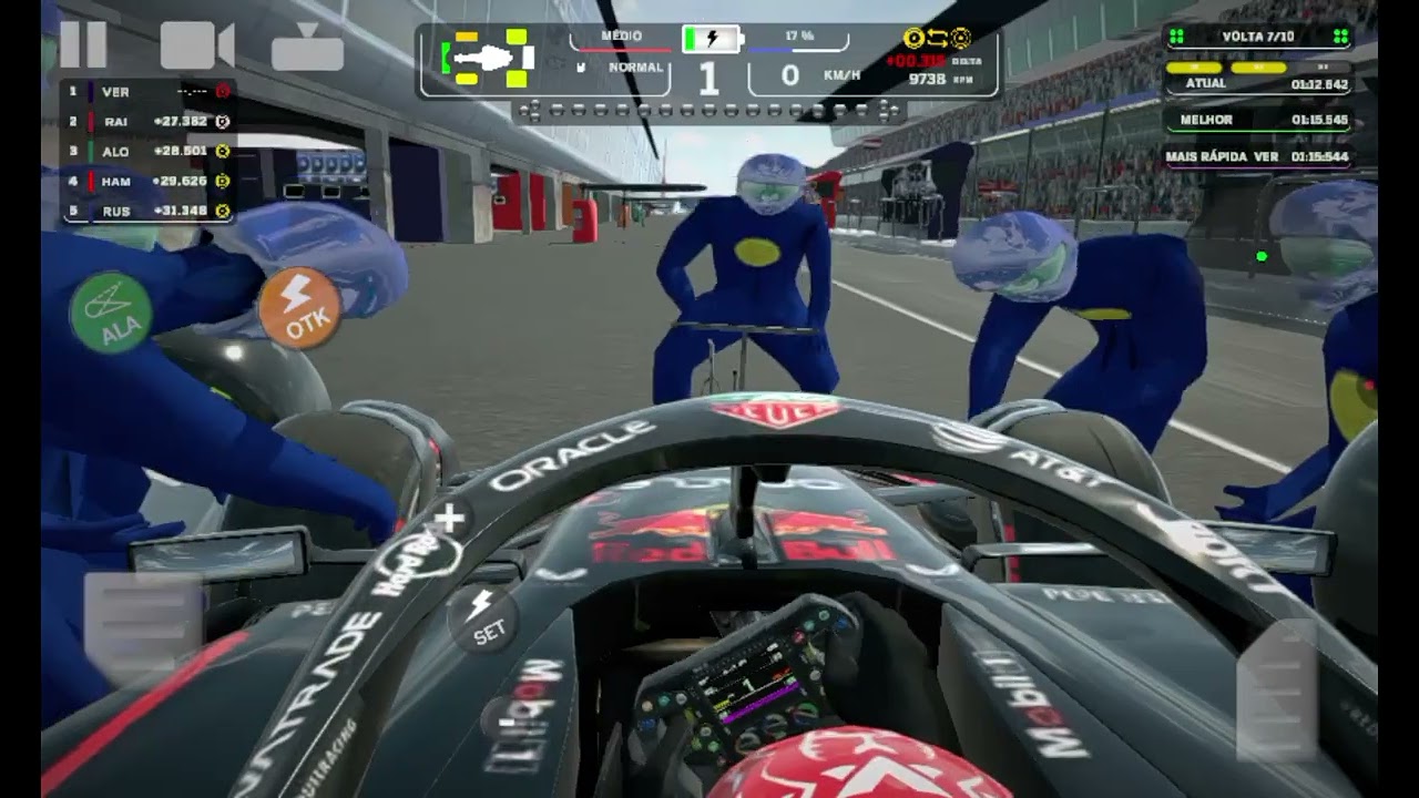 ALA Mobile GP Racing 25 Beta onboard Red Bull Verstappen no GP do Canadá