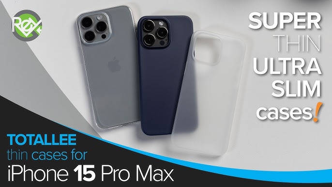 The Best Clear iPhone Case for iPhone 15 Pro and 15 Pro Max by totallee 