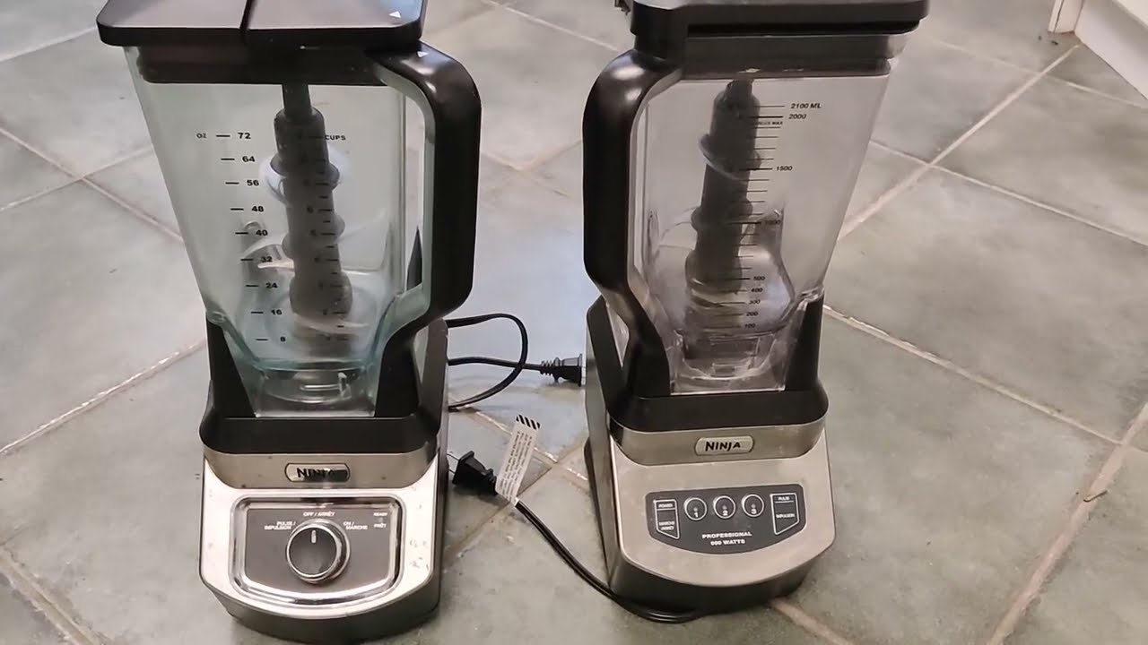 Ninja BL500 Professional Blender vs Ninja NJ601AMZ Professional Blender 