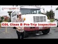 CDL Class B Pre-Trip Inspection - Pass Your NJ CDL Road Test