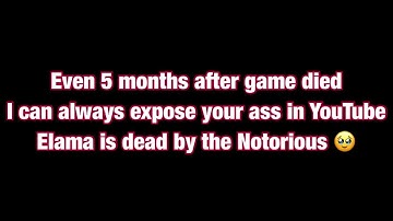 Order And Chaos Online: Elama Smashed After 5 Months Game Died | ended by The Notorious 🥹