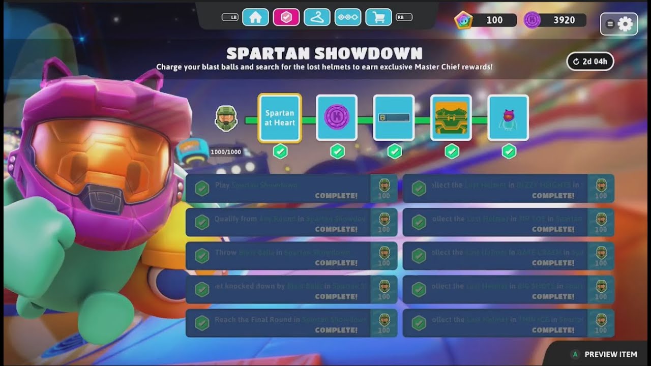 ALL of the Locations for The Lost Helmet's in the Spartan Showdown