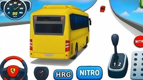 Crazy Bus Mega Ramp Impossible Racing - Bus Stunt Impossible Tracks - Android Gameplay 