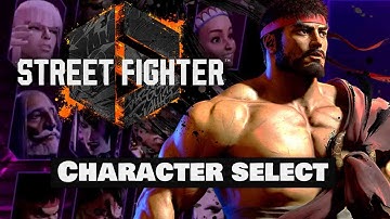 Street Fighter 6 OST - Character Select (Extended)