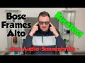 Bose Frames Alto - Kurztest - eine Audiobrille - 4K - deutsch