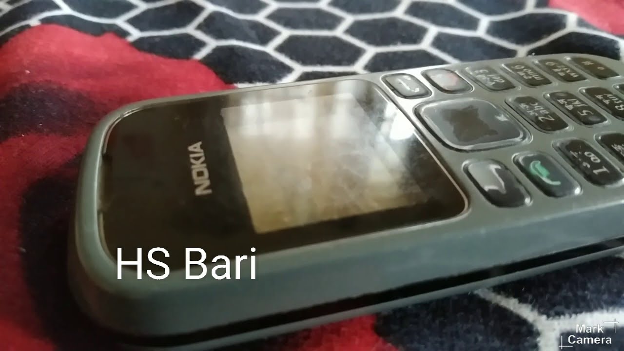 What is no screening option in Nokia black and white mobile phone YouTube