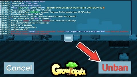 How To Unbanned Your Account | Ban Appeal Growtopia