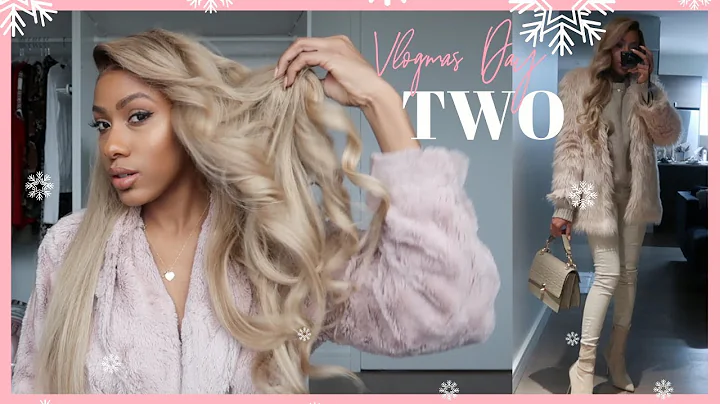 GETTING GLAM FOR DINNER, CHRISTMAS HOME DECOR HAUL, AND NEW HOME STUFF! VLOGMAS DAY 2