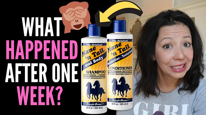 HAIR LOSS SUFFERER REVIEWS MANE AND TAIL SHAMPOO + CONDITIONER! BEFORE and AFTER and TRUTHS 2020 - DayDayNews