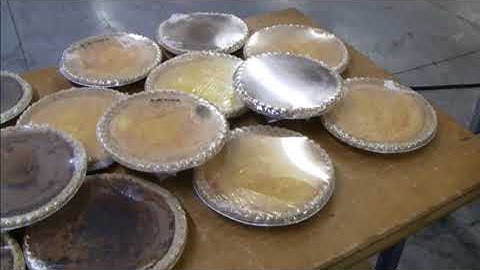 Conflex SYNC Side Seal Shrink wrapper running Pies & Cookies