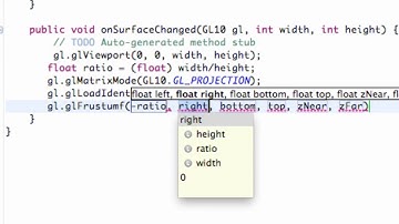 Android Developing Applications Tutorial 177 On Surface Changed