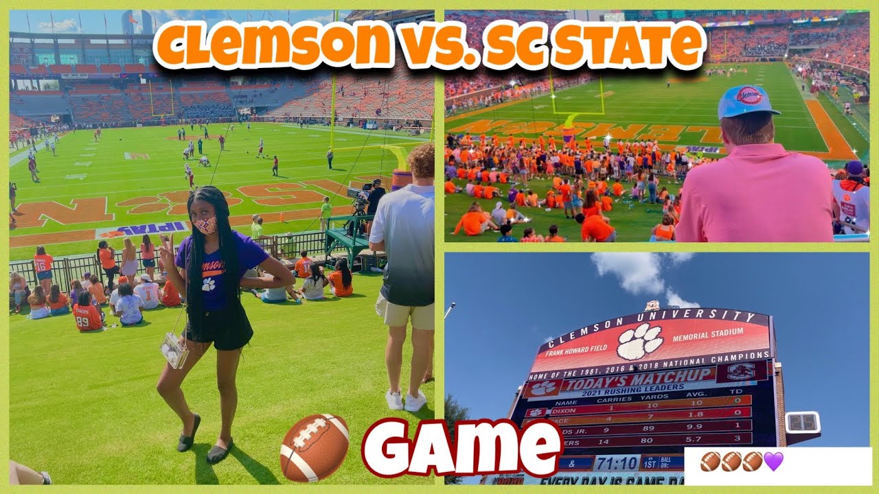 Clemson Gameday Vlog Clemson Vs Sc State๐๐งก๐๐ค First College Football Homegame Of The Year 911