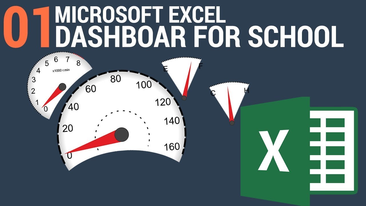 Create Your Own Dashboard For School In Microsoft Excel Tamil Part1 YouTube