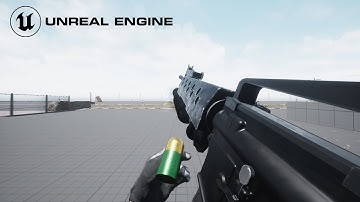 [OLD] M16 Reload Animation using Unreal Engine 5  + Blender