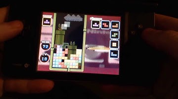 [ASMR] Playing Tetris / Nintendo DS Button Controller Sounds [Binaural]