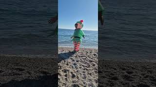 el elfo en la playa