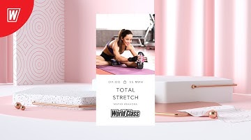 TOTAL STRETCH с Марией Ивановой | 18 ноября 2020 | Онлайн-тренировки World Class