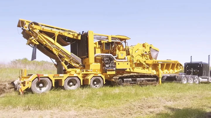 HG6800TX Horizontal Grinder  Vermeer Forestry Management Equipment