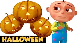Five little babies in a haunted house | halloween songs for children | scary spooky song