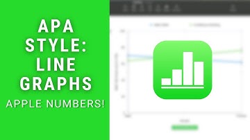 Apple Numbers: APA 2x2 Factorial Line Graph Tutorial (w/ Error Bars!)