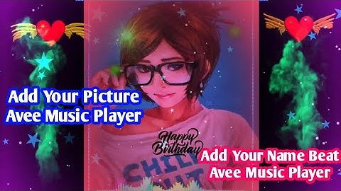 how to add your own photo in avee music player app | Avee player ki vave photo use kare | Avee tools