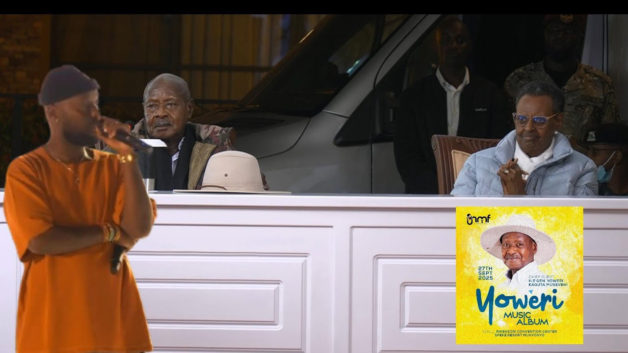 EDDY KENZO'S WONDERFUL SPEECH BEFORE MUSEVENI AT THE YOWERI ALBUM LAUNCH