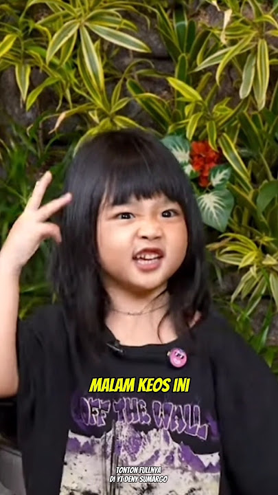 Ketika Arra nyanyi lagu garam dan madu bikin ngakak🤣🤣 #denysumargo #shorts