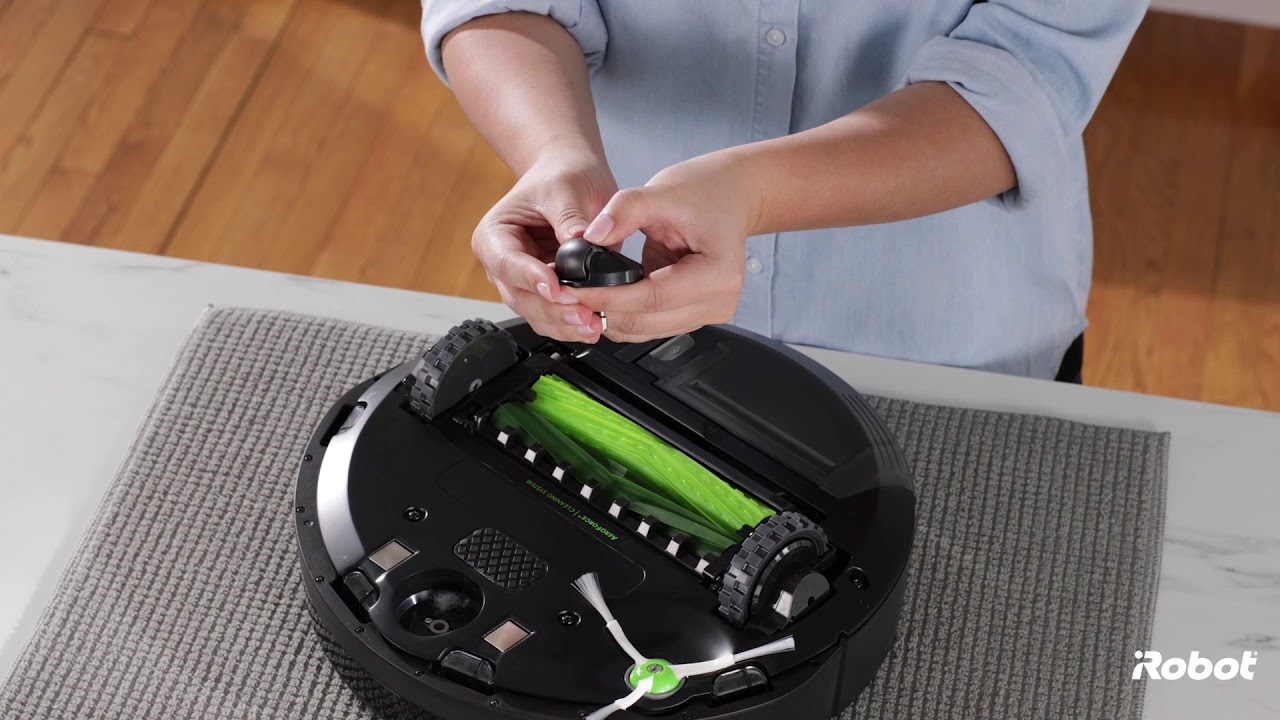 Cómo Limpiar la rueda delantera en Robots Aspiradores iRobot Roomba 