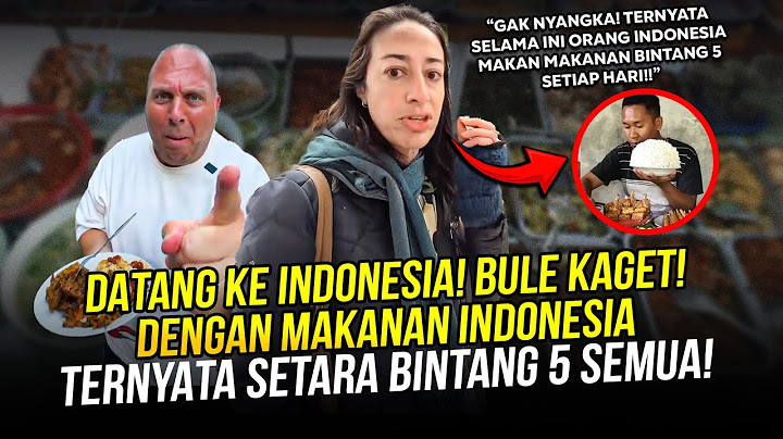 First Time Trying Indonesian Food! Foreigners Immediately Realize That Indonesian Food is Equival...
