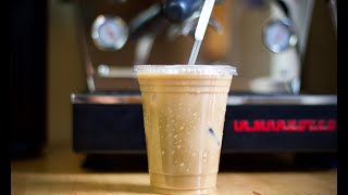 How To Make a Lavender Latte | DIY Iced Latte at Home | Pop Up Espresso Bar